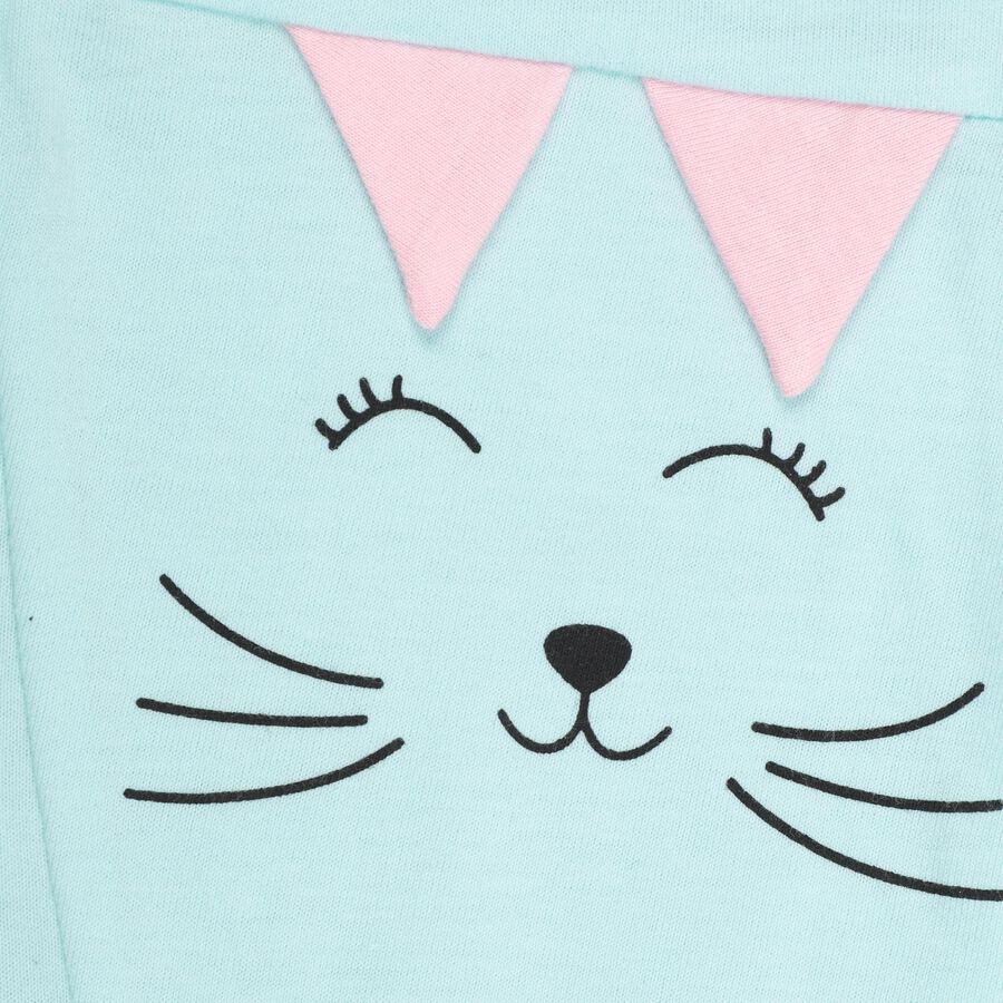 Girls' Pyjama , Aqua, large image number null