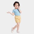 Girls Yellow Regular Fit Rainbow Printed Bloomer, Yellow, small