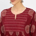 Ladies' Kurta, Maroon, small image number null