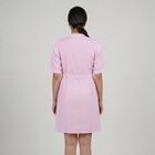 Women's Pink Sleeveless Classic Dress, Pink, small