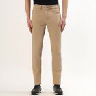 Men's Slim Fit Jeans, Beige, small image number null
