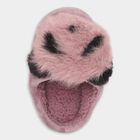 Kids Soft Lavender Pink Fur Slip-On Winter Slippers, बैंगनी, small image number null