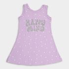 Girls' Frock , Lilac, small