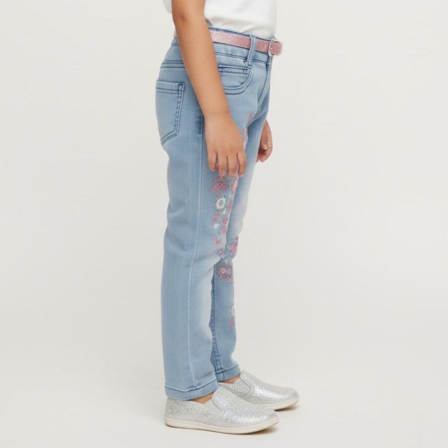 Girls' Jeans, Light Blue, large image number null