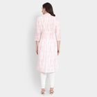 Ladies' 100% Cotton Kurta , गुलाबी, small image number null