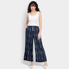Printed Palazzo, Navy Blue, small image number null