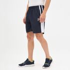 Men's Dark Navy Blue Regular Fit Active Bermuda Shorts, Navy Blue, small image number null