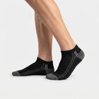 Men's Regular Fit Striped Pack of 3 Socks ( Blue, Black, White ), टील ब्लू, small