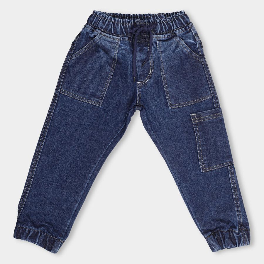 Boys' Jeans, Dark Blue, large image number null