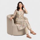Women's Light Pink Floral Printed Ethnic Set, Light Pink, small