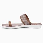 Ladies' Sandal, Brown, small