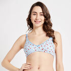 Printed Bra, Light Blue, small image number null