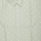 Boys Green Cotton Classic Casual Shirt, Light Green, small