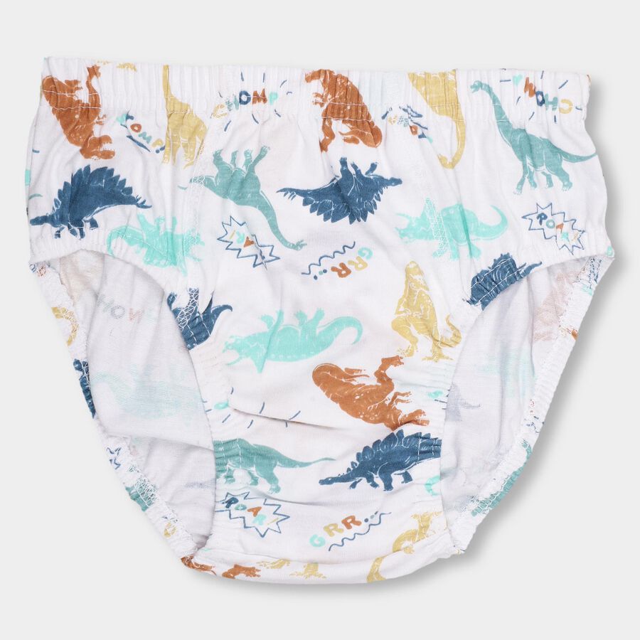 Boys' 100% Cotton Briefs , Light Green, large image number null