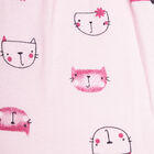 Infants Printed Pyjama, Pink, small image number null