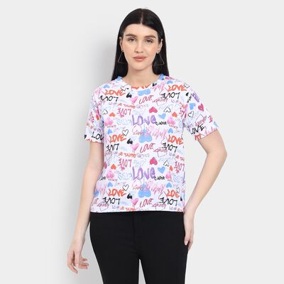 Ladies' Round Neck T-Shirt 