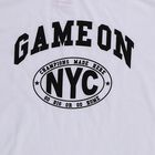 Boys' Half Sleeves T-Shirt, White, small image number null