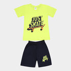 Boys Cotton Baba Suit, Light Green, small image number null