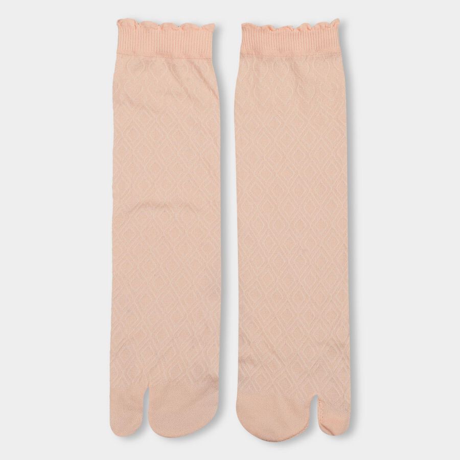 Ladies' Socks, Peach, large image number null