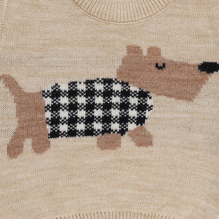 Infants' Pullover, Beige, large image number null