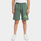 Boys' Light Green Regular Fit Bermuda Shorts, Light Green, small