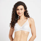 Full Lace Non-Padded Basic Bra, White, small image number null