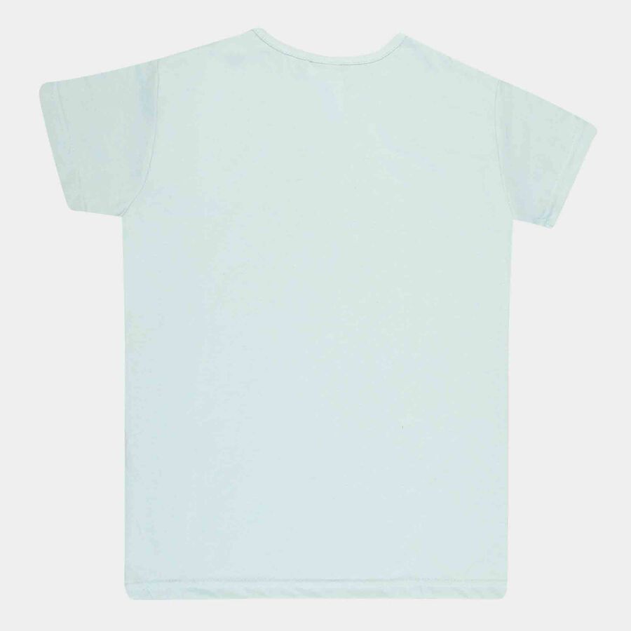 Solid T-Shirt, Light Green, large image number null