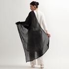 Ladies' Dupatta, Black, small image number null