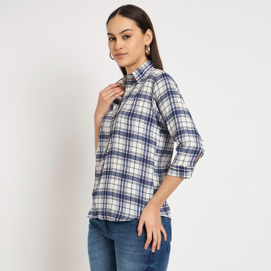 Ladies' Shirt , ऑफ व्हाइट, large image number null