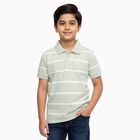 Boys' Half Sleeves T-Shirt, हल्का हरा, small image number null