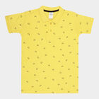 Boys Cotton T-Shirt, Yellow, small image number null