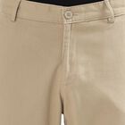 Men's Slim Fit Casual Trousers, Beige, small image number null