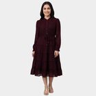 Ladies' Dress, Wine, small