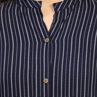 Ladies' Kurta, Navy Blue, small image number null