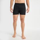 Men's 100% Cotton Boxers , काला, small