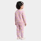 Girls Lilac Round Neck Lounge Hipster Set, Lilac, small