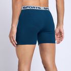 Men's 100% Cotton Trunks, टील ब्लू, small image number null