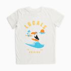 Boys Off-White Cotton Round Neck Casual T-Shirt, Off White, small