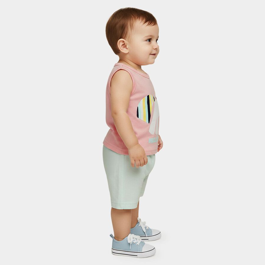 Infants' Short Set, गुलाबी, large