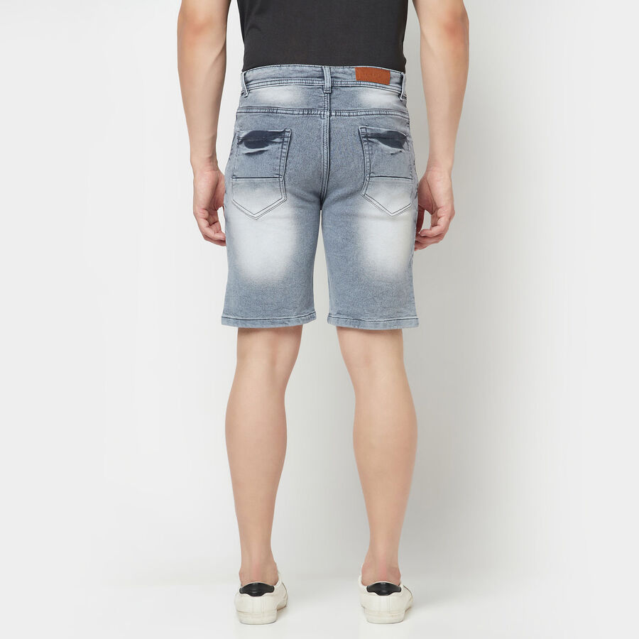 Solid Cross Pocket Bermuda, Light Grey, large image number null