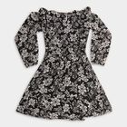 Girls' Dress, Black, small image number null