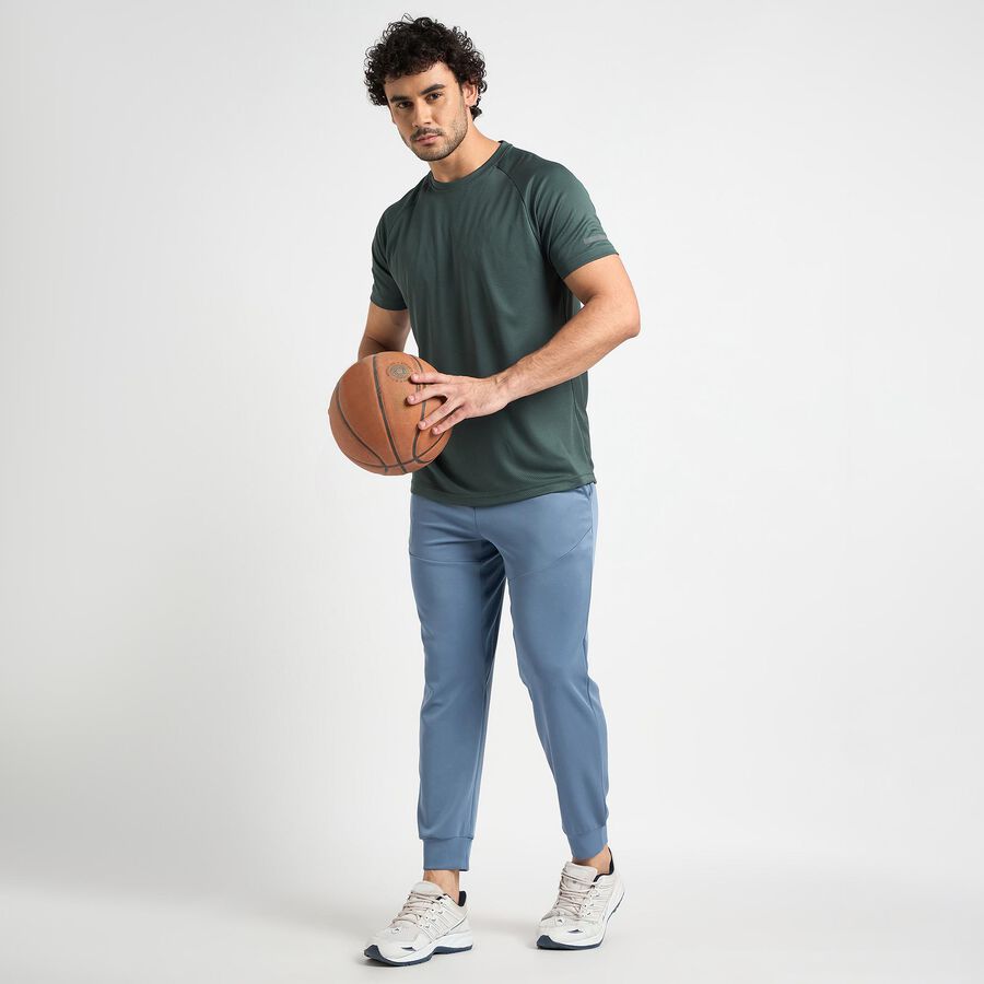 Men's Track Pants , मध्यम नीला, large image number null