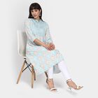 Ladies' Kurta , हल्का नीला, small image number null