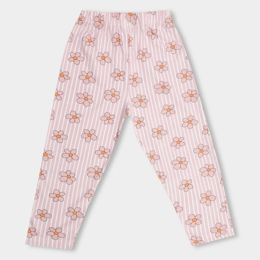 Girls' Pyjama, Light Pink, large image number null