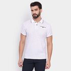 Men's 100% Cotton Collared Half Sleeves T-Shirt , भूरा, small