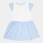Girls Solid Frock, Light Blue, small image number null