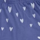 Girls' Lilac Regular Fit Dreamer Printed Pyjama, Lilac, small