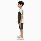 Boys' Knit Baba Suit, ओलिव, small image number null