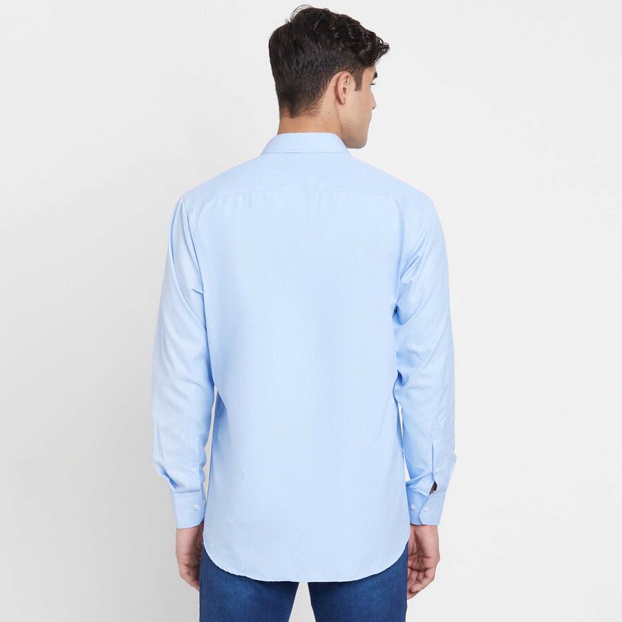 Solid Formal Shirt, Light Blue, large image number null
