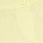 Infants Cotton Shorts Set, Yellow, small image number null